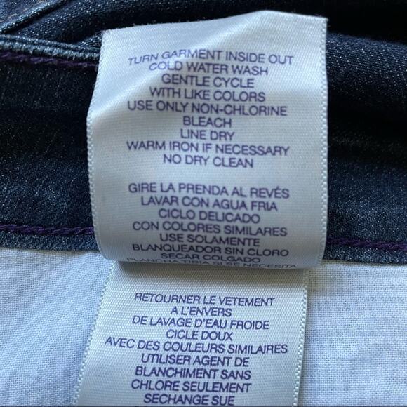 NYDJ Ankle Dark Wash Jeans 6 - Picture 13 of 16